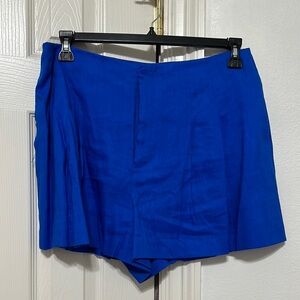 ANTONIO MELANI Royal Blue Women's Skort Shorts